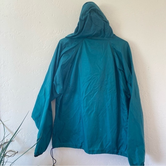 HELLY HANSEN VTG 90s Y2K Packable Nylon Full Zip Windbreaker Mens Small - Picture 5 of 9